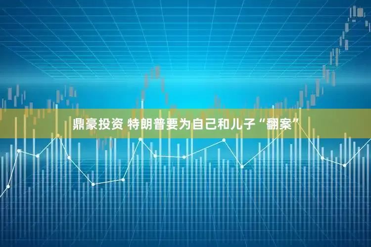 鼎豪投资 特朗普要为自己和儿子“翻案”
