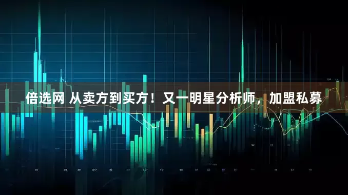 倍选网 从卖方到买方！又一明星分析师，加盟私募
